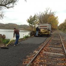 Kingston Point Rail with Trail project