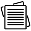 black line icon - resolutions