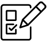 black line icon - resolution votes